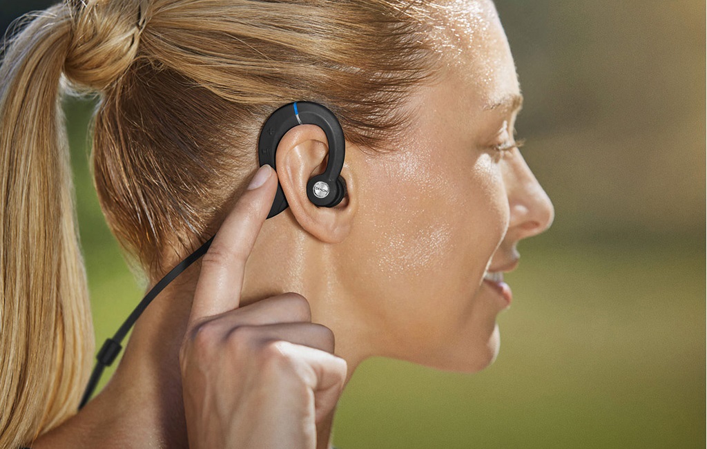 Навушники спортивні Denon AH-C160W Black