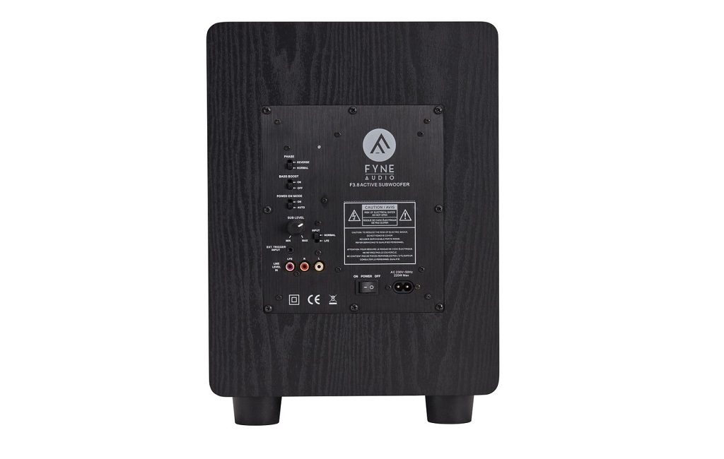 Сабвуферы  Fyne Audio F3.8 SUB Black Ash