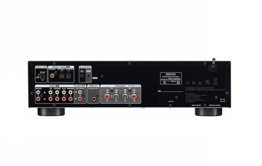 Стерео підсилювачі Denon PMA-600NE Black