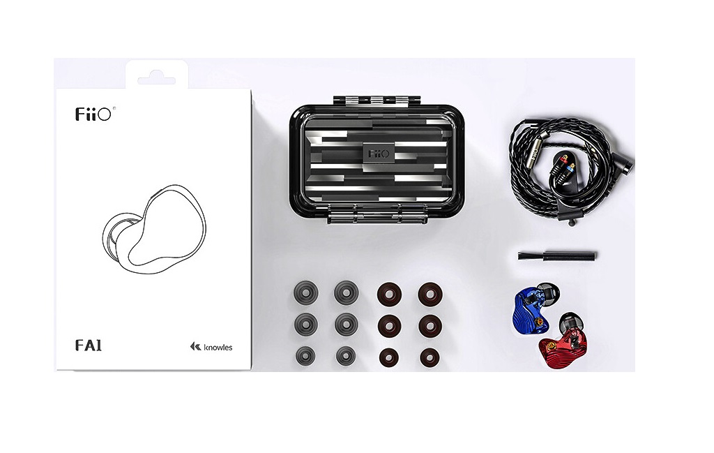 Навушники вакуумні FIIO FA1 Blue Red