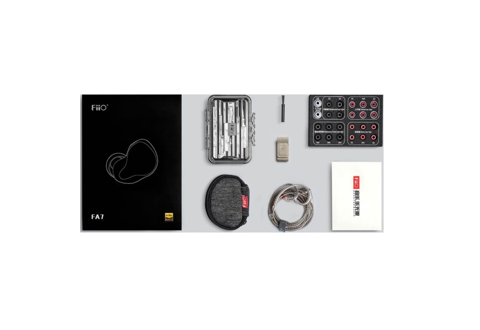 Навушники закриті FIIO FA7 Blue Red