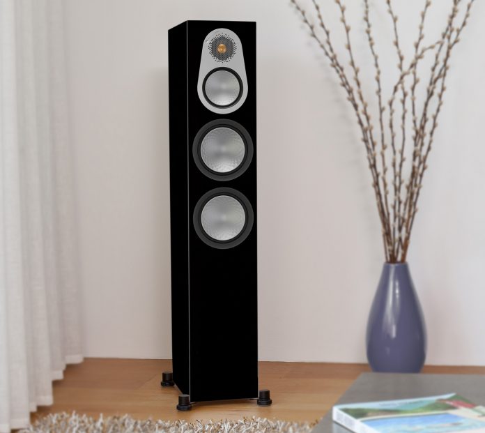 Підлогова Акустика Monitor Audio Silver 300 High Gloss Black (7G)