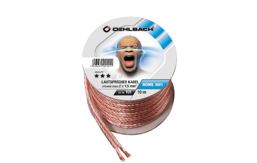 Акустичні кабелі Oehlbach Speaker Wire SP-15/1000 2x1,50mm, 10m