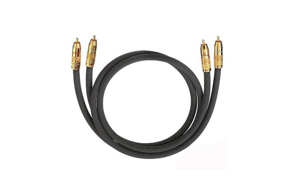 Міжблочні кабелі Міжблочний кабель Oehlbach NF 214 Master 70 Black 2x0.7m (2046)
