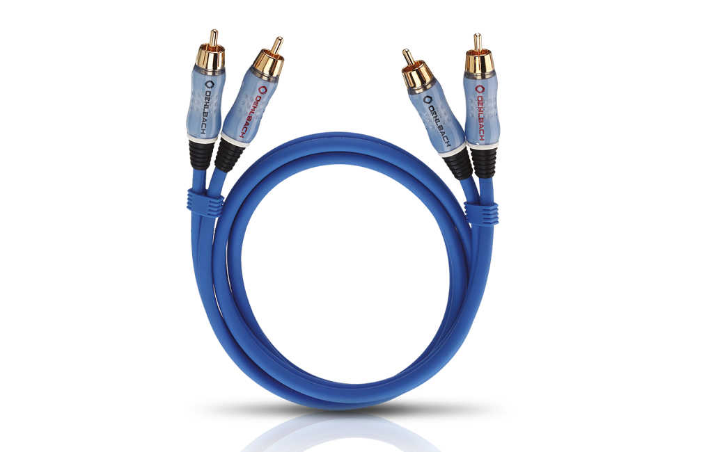 Міжблочні кабелі Oehlbach BEAT 50 Blue 0.5m