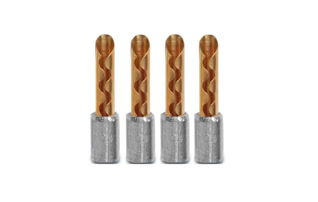 Конектори, роз'єми AUDIOQUEST spc Crimp-BFA/Banana G set of 4 (комплект)