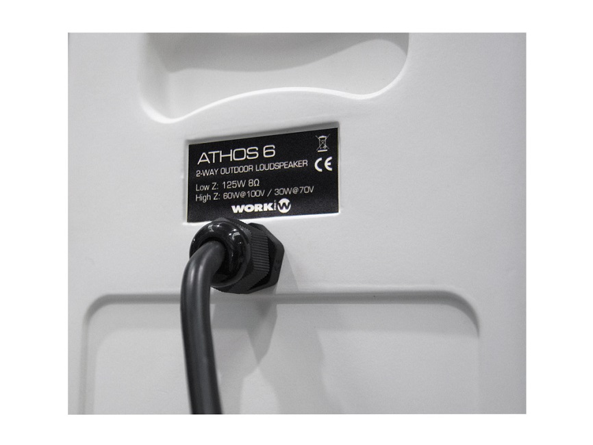 Настінна Акустика Work ATHOS 6 White
