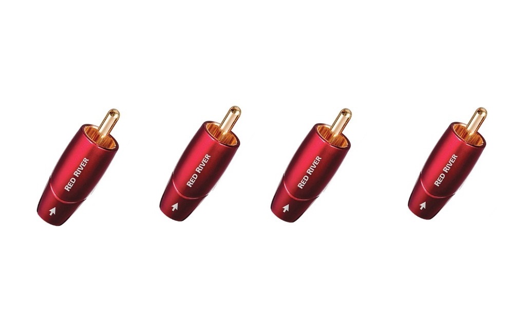 Конектори, роз'єми AUDIOQUEST RCA Red River Set/4