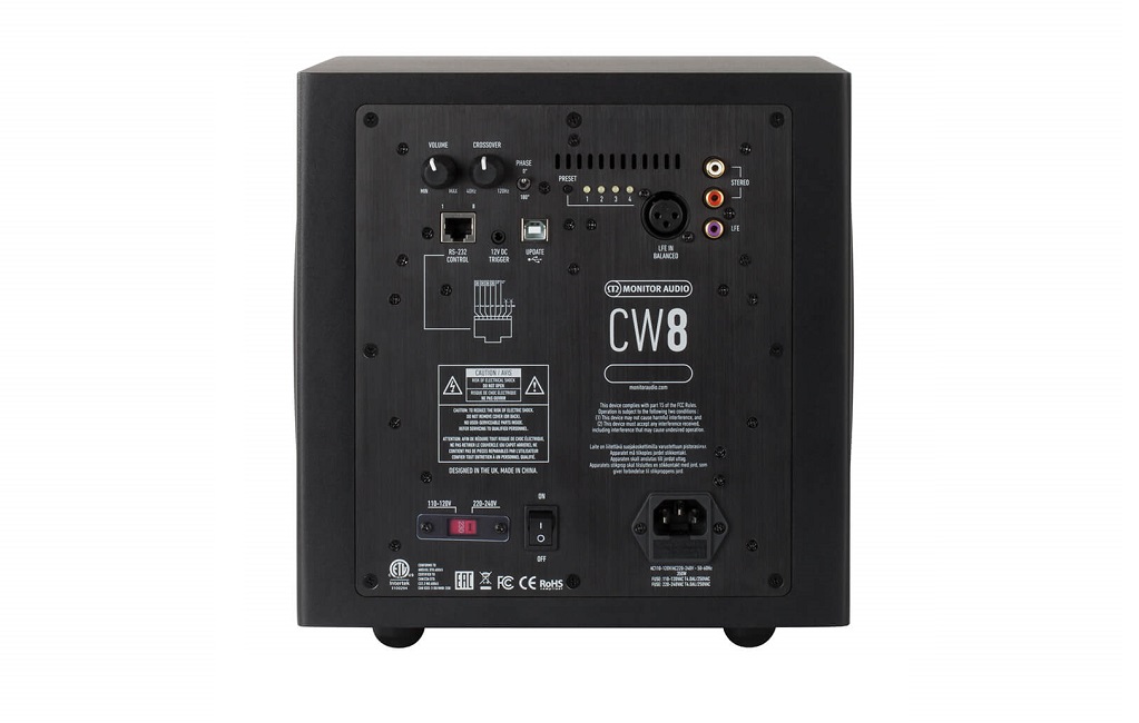 Сабвуфери MONITOR AUDIO CW8 Custom Subwoofer Black