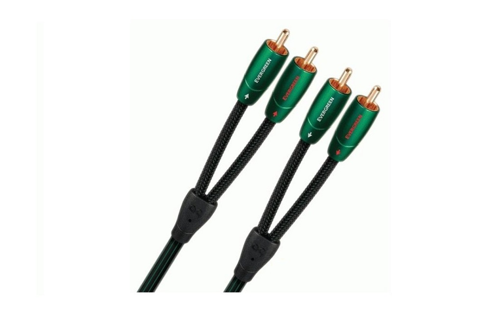 Міжблочні кабелі AUDIOQUEST 3.0m EVERGREEN RCA > RCA