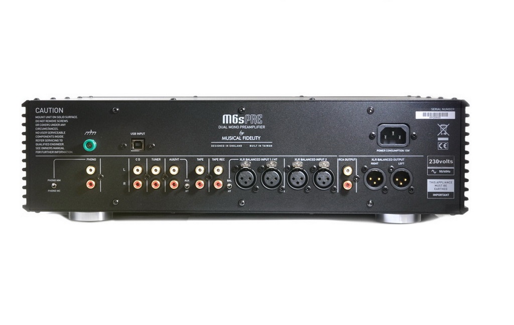Попередні підсилювачі Musical Fidelity M6s PRE