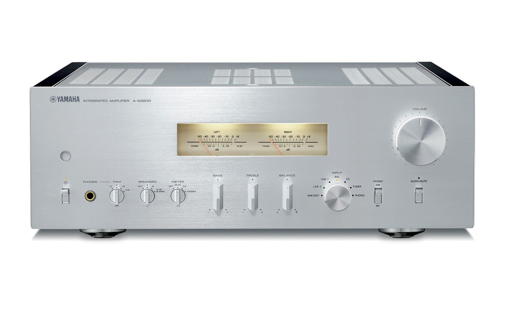 Стерео підсилювачі Yamaha A-S2200 Silver/Piano Black