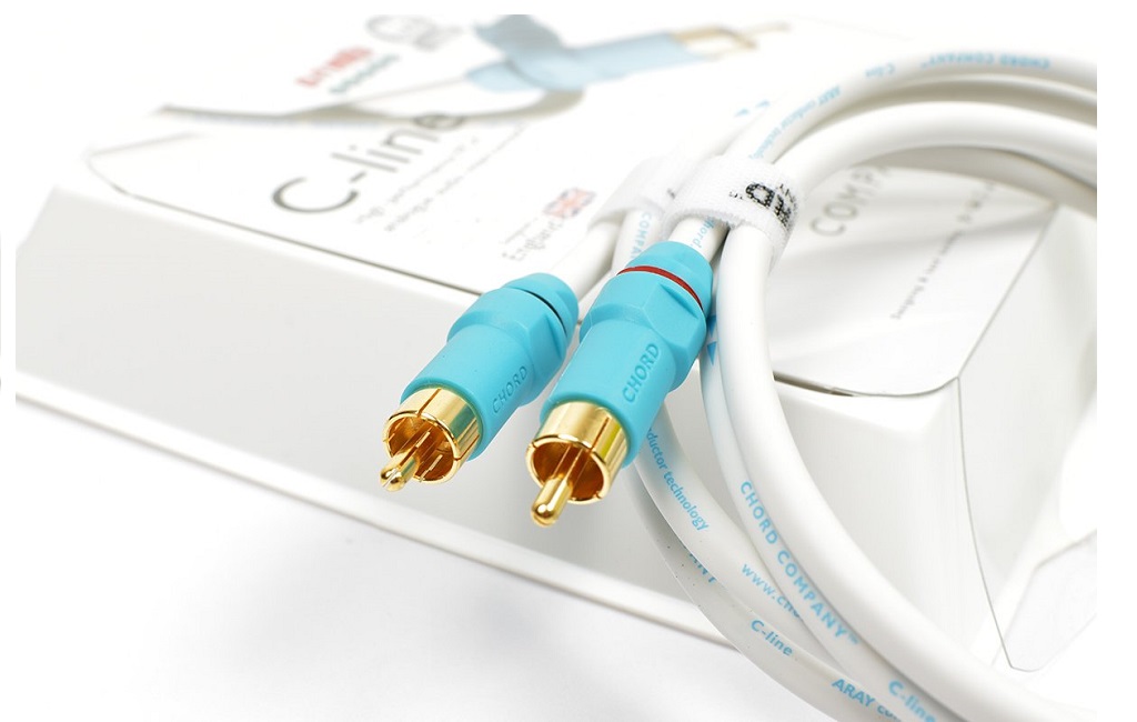 Міжблочні кабелі CHORD C-line 2RCA to 2RCA 1m