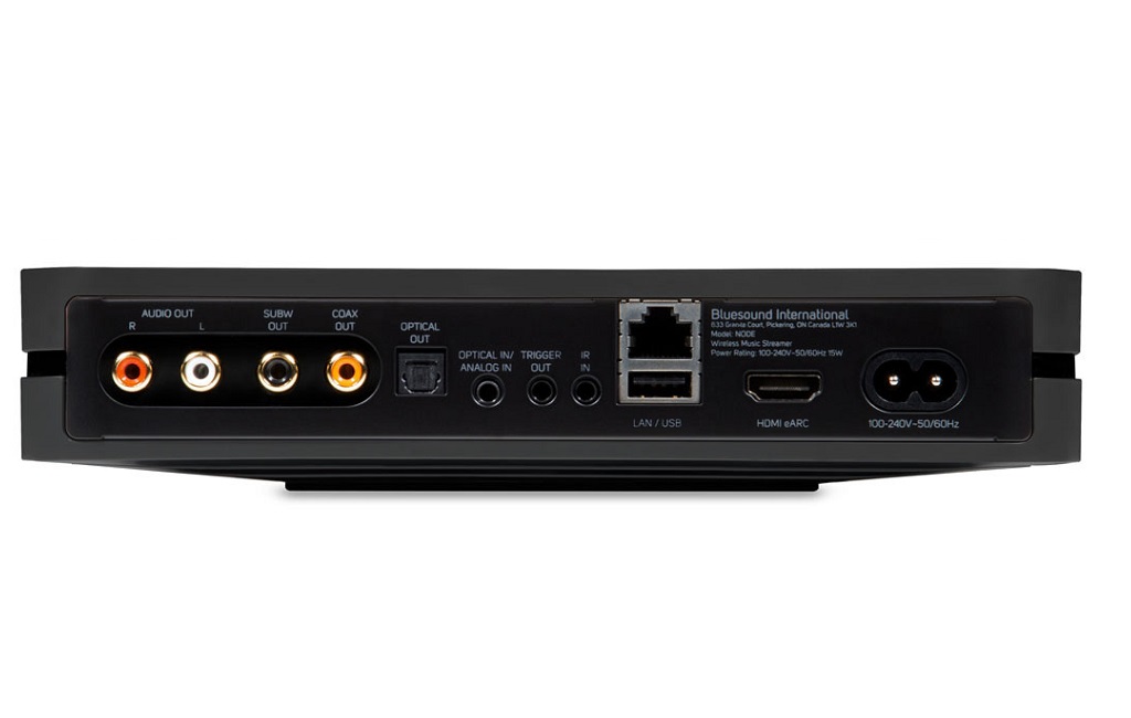 Мережевий плеєр Bluesound NODE Wireless Music Streamer Black