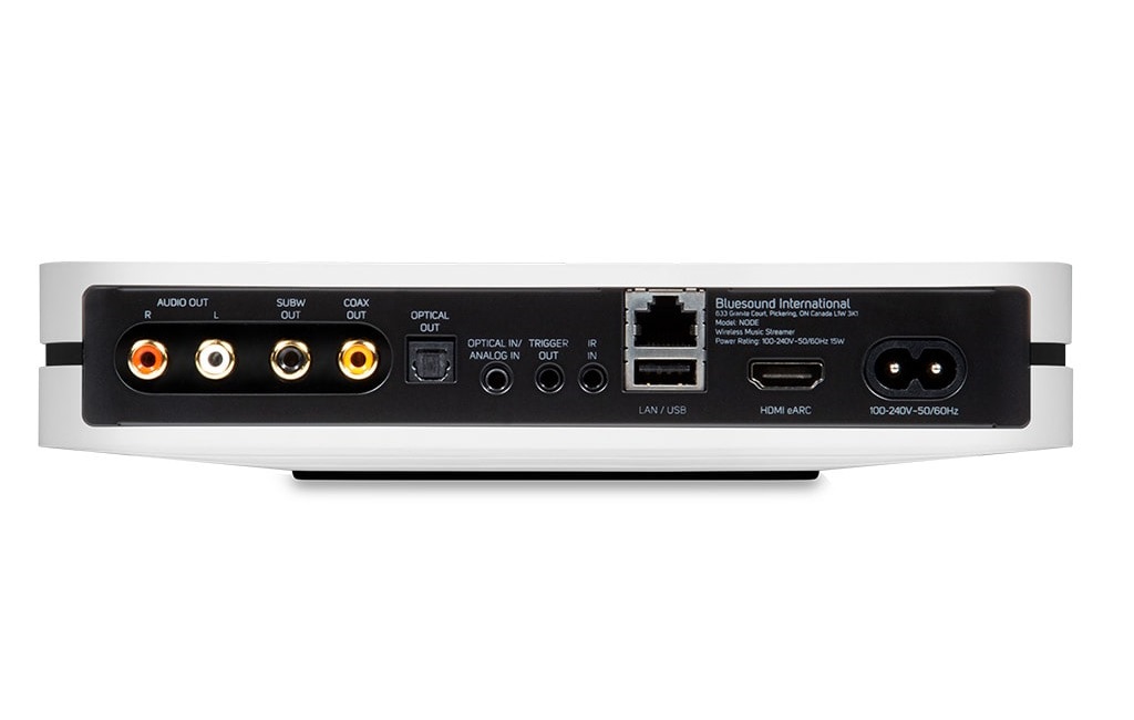 Мережевий плеєр Bluesound POWERNODE White