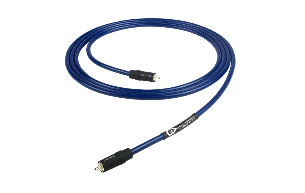 Кабели сабвуферные CHORD Clearway 1RCA to 1RCA Sub 3m