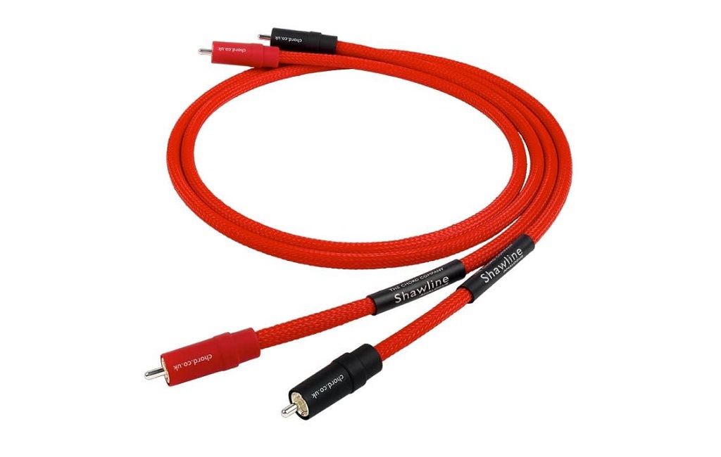 Міжблочні кабелі CHORD Shawline 2RCA to 2RCA Turntable (з fly lead) 3m