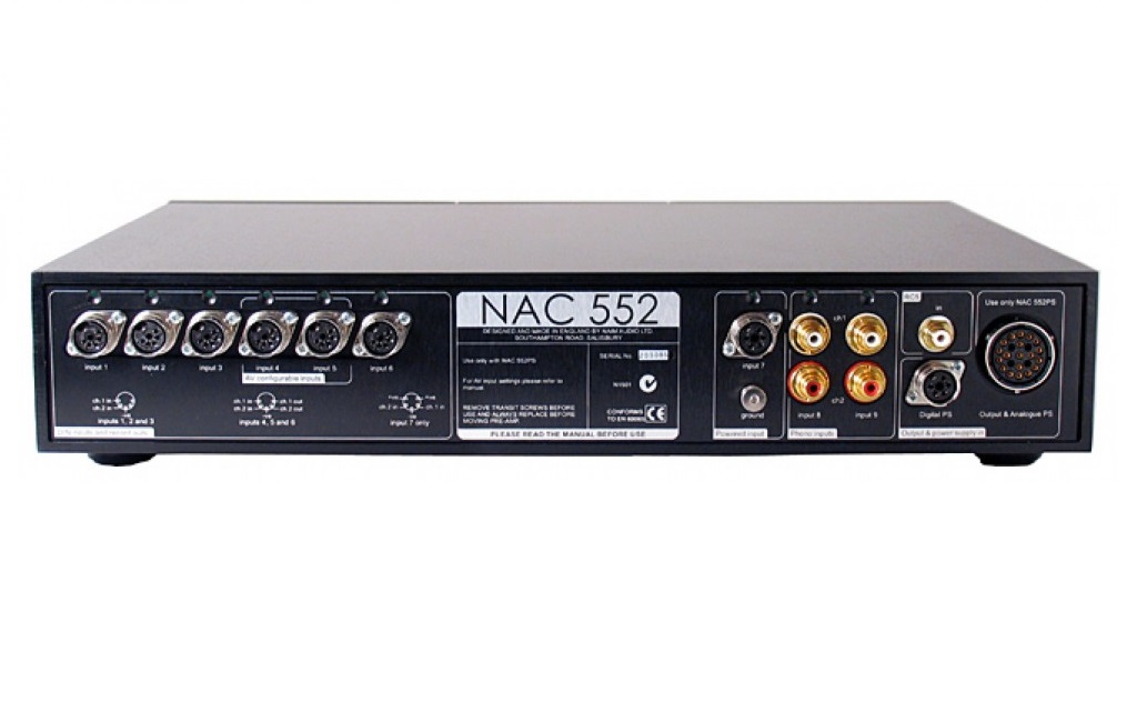 Предварительные усилители Naim Nac 552