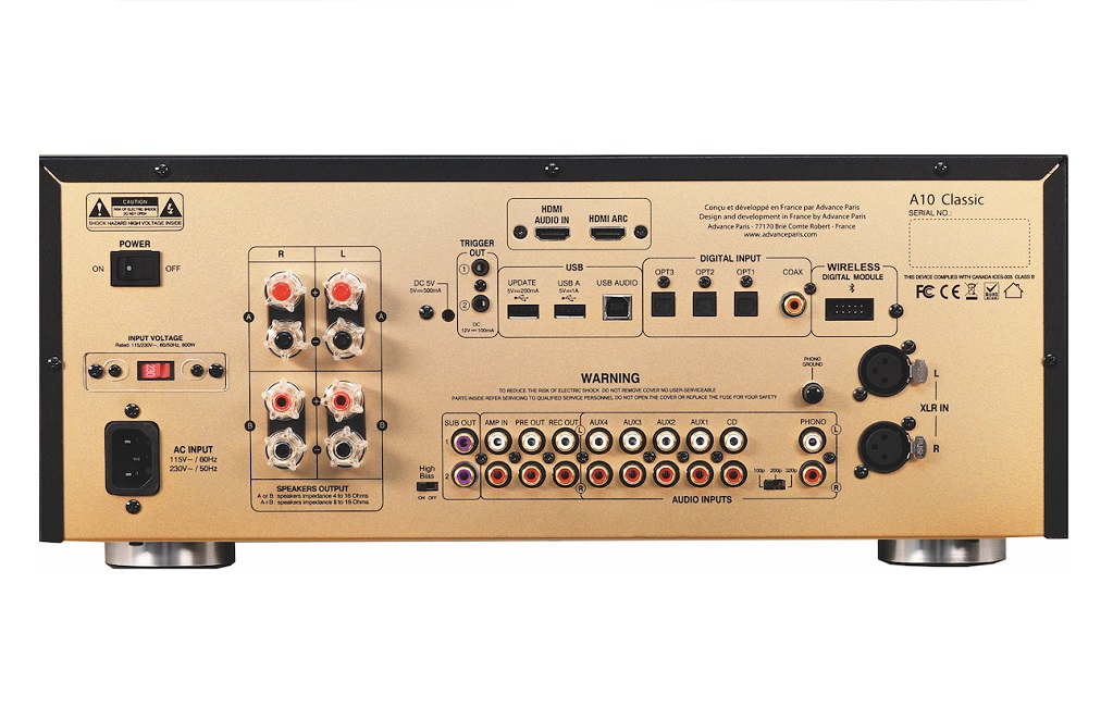 Стерео усилители ADVANCE PARIS A10 CLASSIC