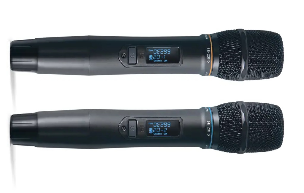 Караоке система Studio-Evolution EVOBOX Plus Black  з цифровими мікрофонами у комплекті