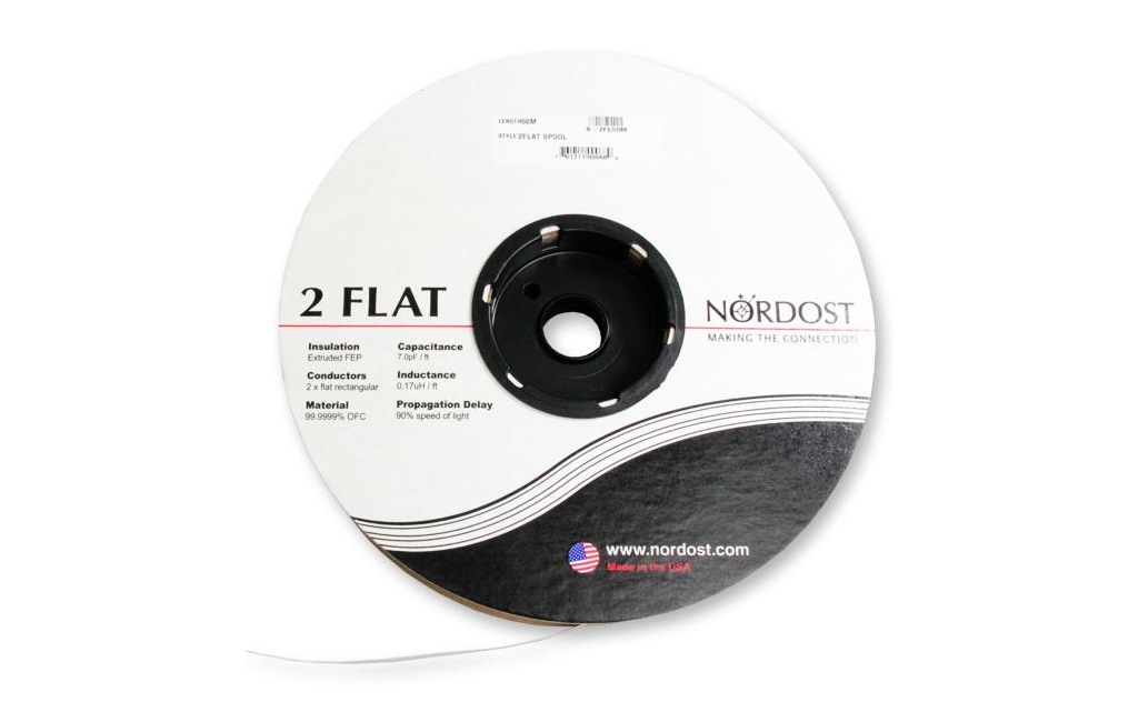 Акустичні кабелі Nordost 2 Flat у бухті 100 м