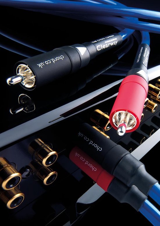 Межблочные кабели CHORD Clearway 2RCA to 2RCA 1m