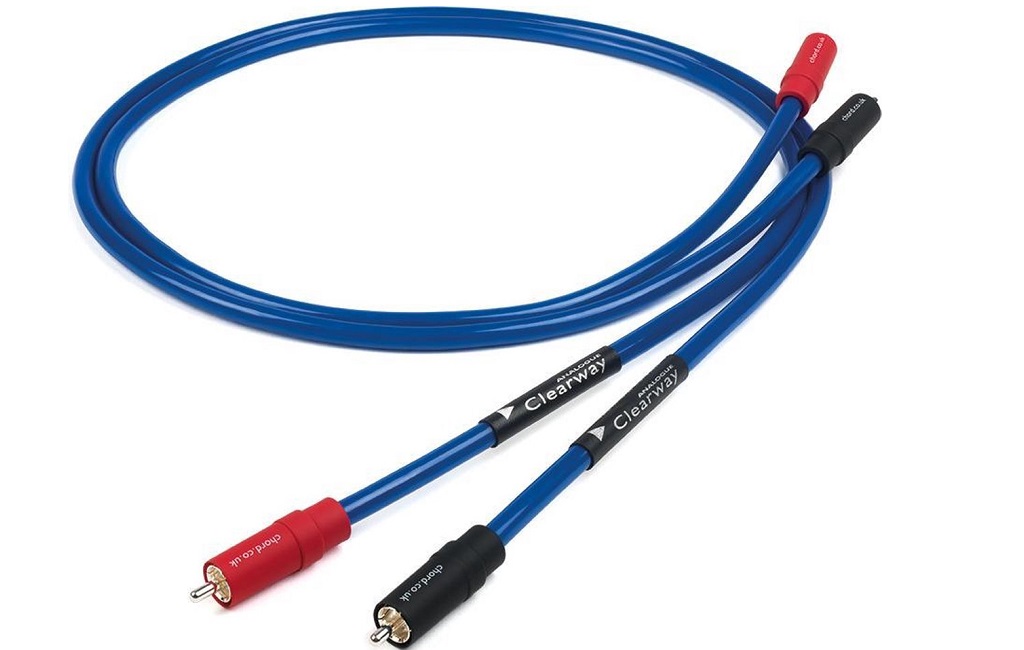 Межблочные кабели CHORD Clearway 2RCA to 2RCA 1m