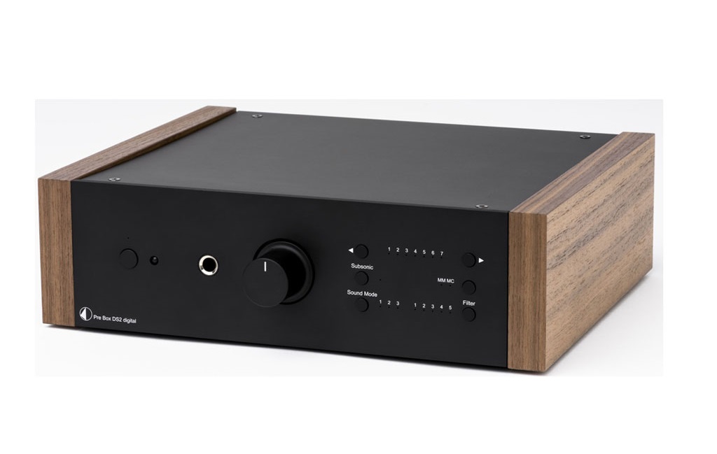 Попередні підсилювачі Pro-Ject Pre Box DS2 Digital Black Walnut