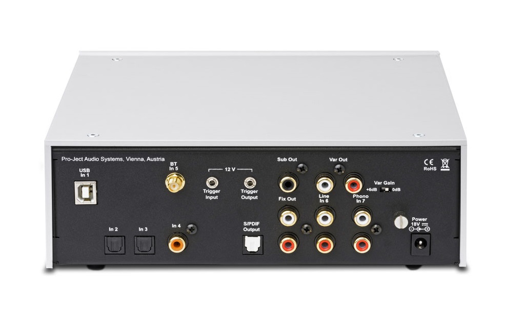 Попередні підсилювачі Pro-Ject Pre Box DS2 Digital Black Walnut