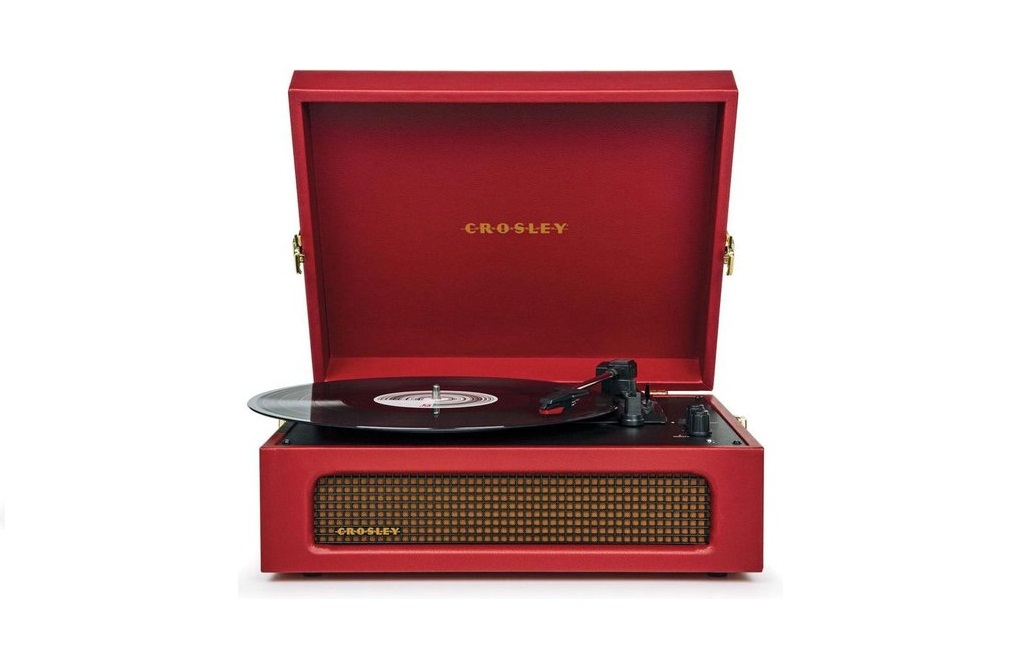 Програвач вінілу Crosley Voyager Burgundy