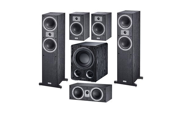 Комплект Акустики 5.1 Magnat TEMPUS 55 SET Black (55+33+22+Alpha RS 8)