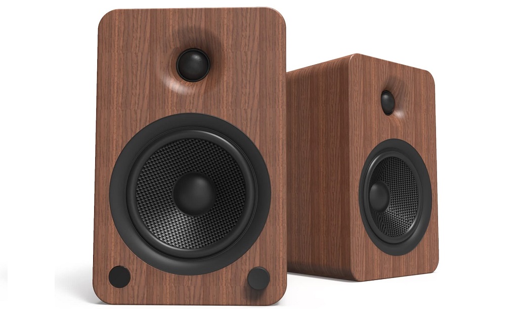 Активна полична акустика Kanto YU6 Walnut