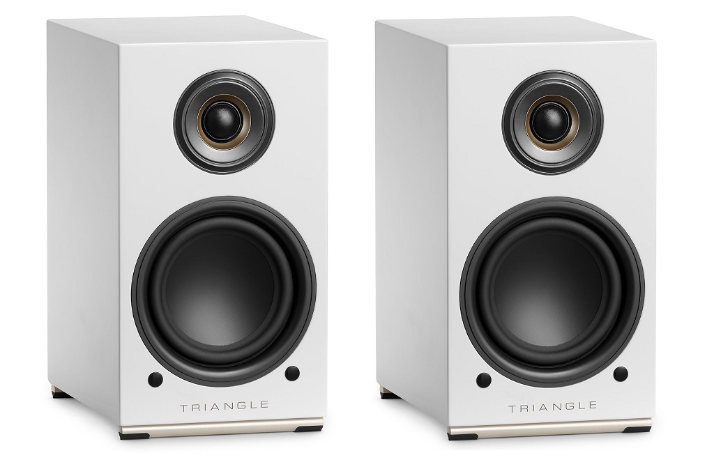 Активна полична акустика TRIANGLE AIO TWIN White