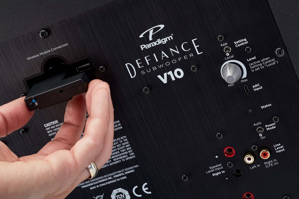 Сабвуфери Paradigm Defiance V10 Satin Black