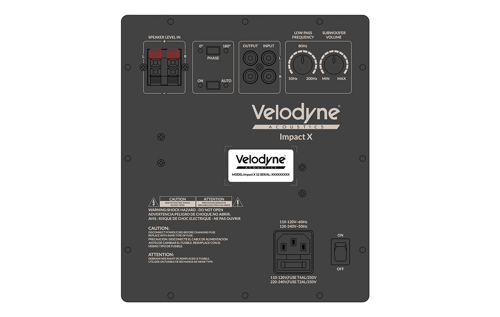 Сабвуфери Velodyne Impact X 10 Black
