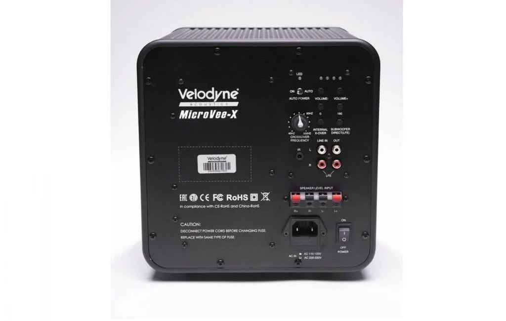 Сабвуфери Velodyne MicroVee X Black