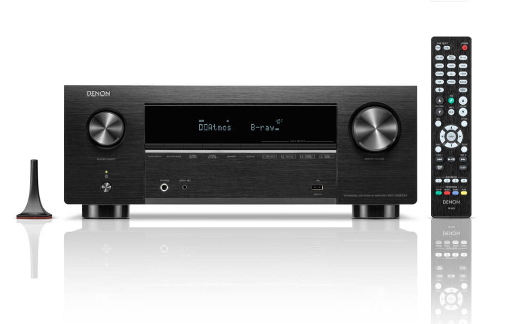 AV Ресівери Denon AVC-X3800H 8K (9.4 сh) Black