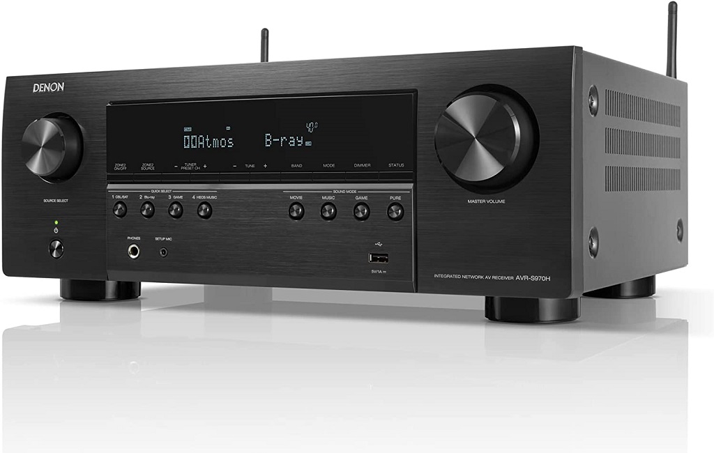 AV Ресиверы Denon AVR-S970H 8K (7.2 сh) Black