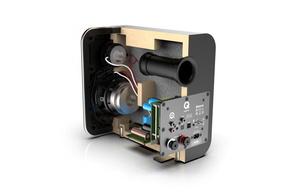 Активна полична акустика Q Acoustics M20 HD Walnut