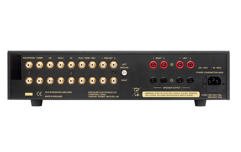 Стерео усилители Exposure 3510 Integrated Amplifier Black