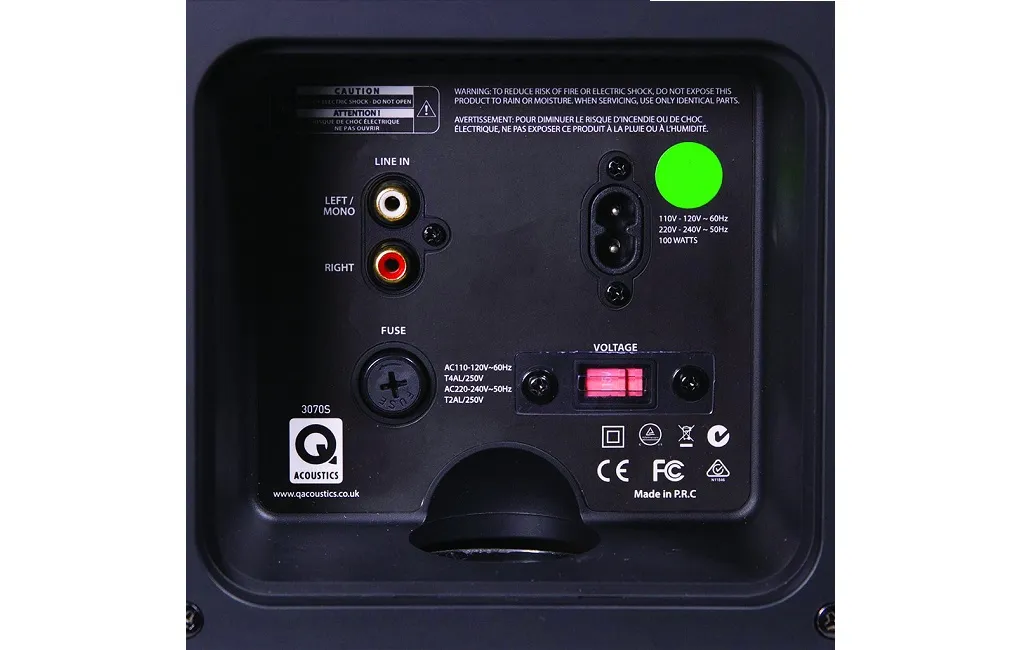 Сабвуфери Q ACOUSTICS 3070S Walnut