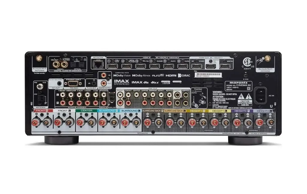 AV Ресиверы  Marantz CINEMA 50 Black