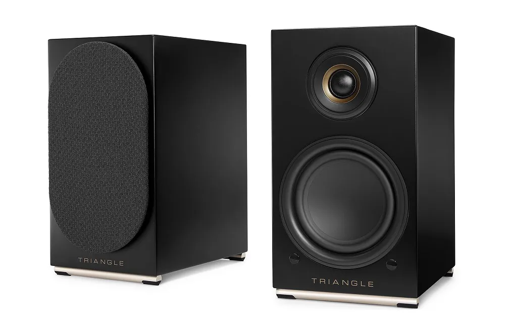 Активна полична акустика TRIANGLE AIO TWIN Black