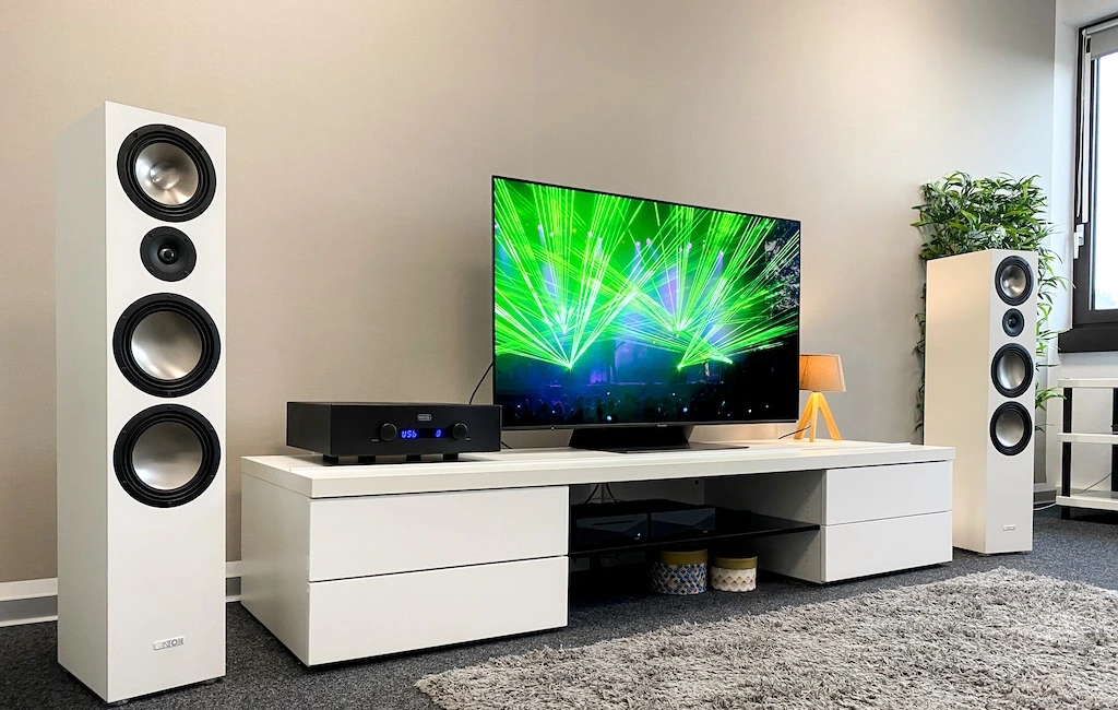 Підлогова Акустика Canton GLE 90 White