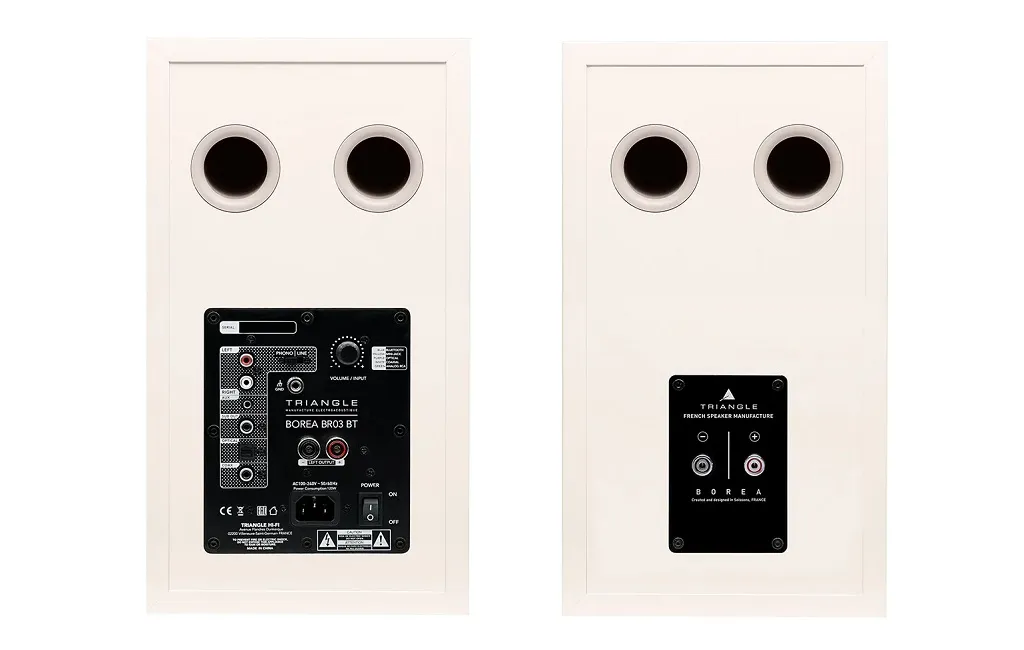 Активна полична акустика Triangle Borea Active BR03 BT Cream