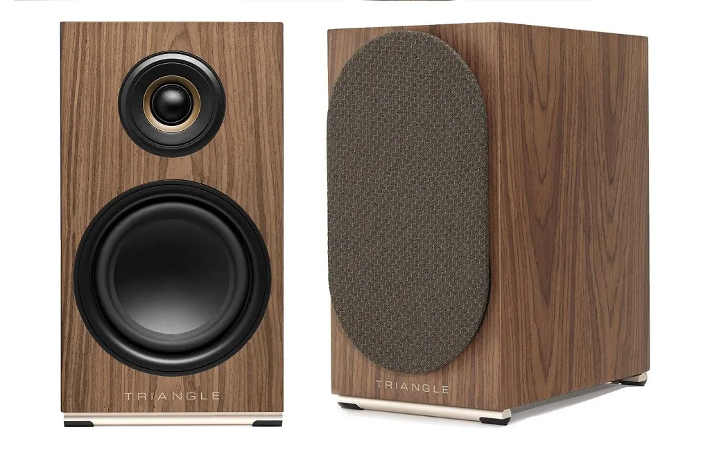 Активная полочная акустика TRIANGLE AIO TWIN Brown Maple
