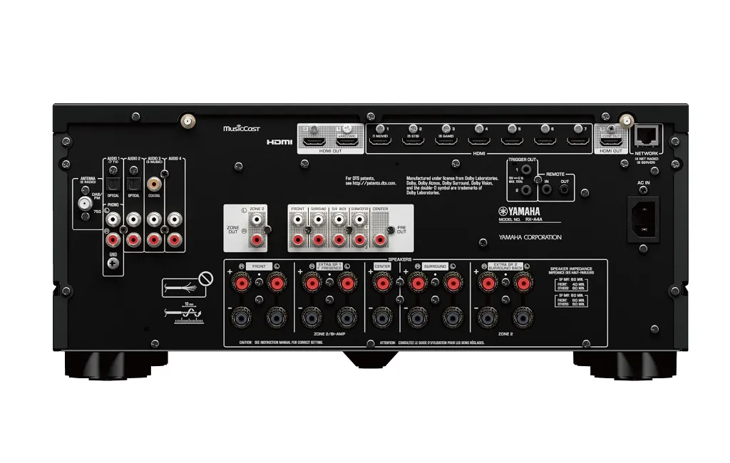 AV Ресівери Yamaha RX-A4A Black