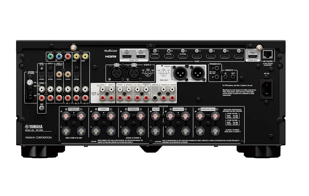 AV Ресівери Yamaha RX-A6A Black