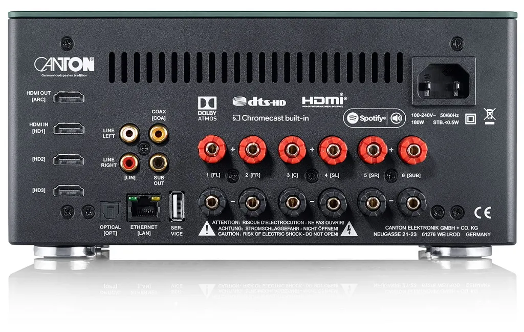 AV Ресівери Canton Smart Amp 5.1 Black