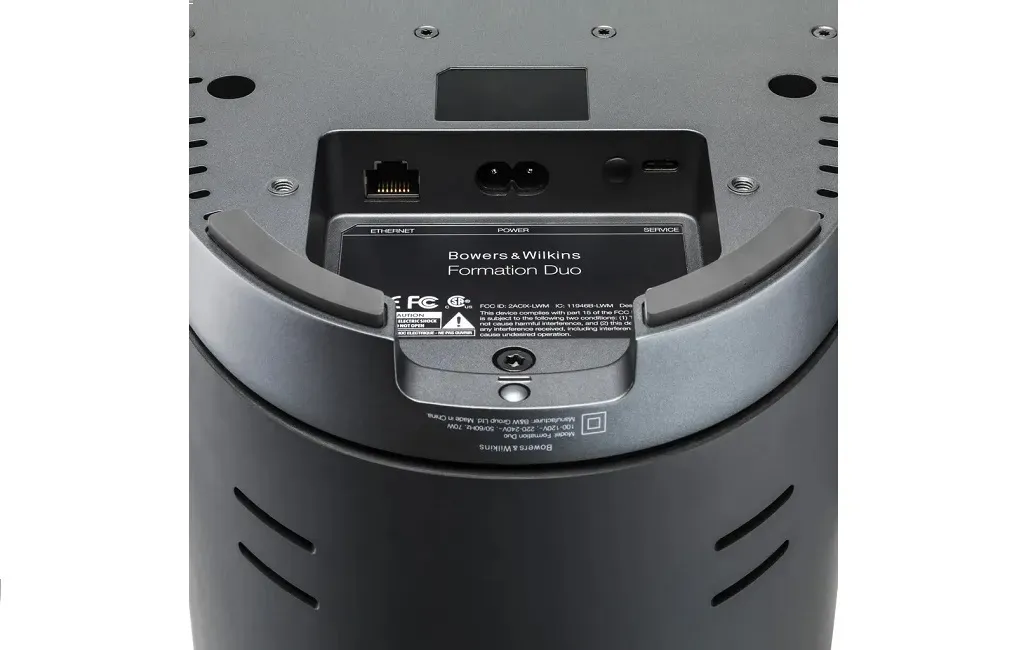 Активна полична акустика Bowers & Wilkins Formation Duo Black